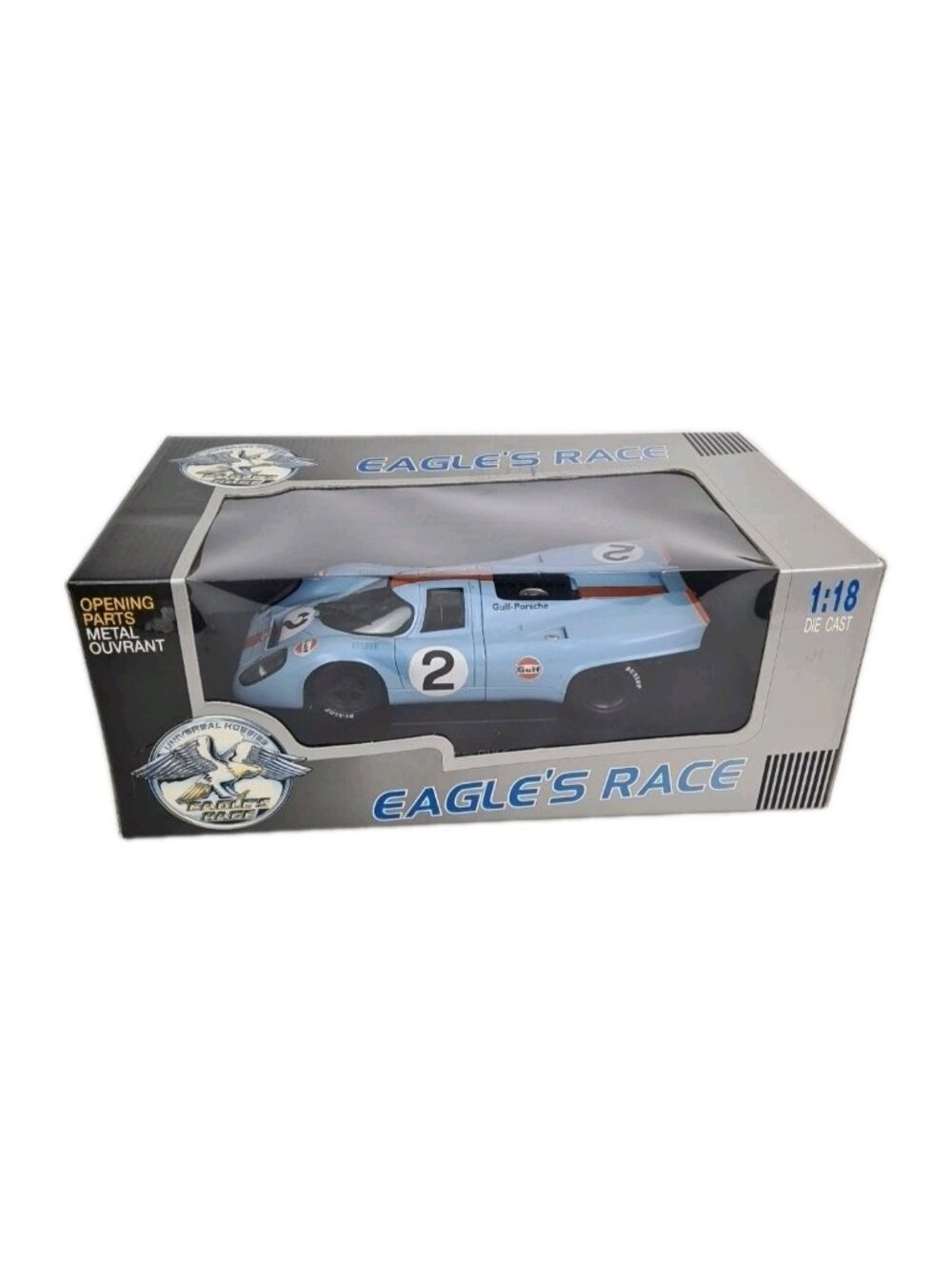 EAGLES RACE PORSCHE 917K GULF RACING TEAM DAYTONA WINNER 1/18 SCALE MINT